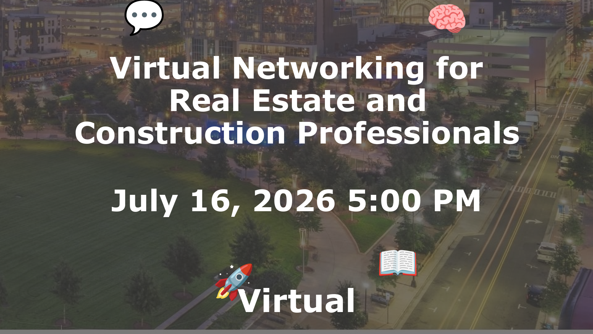 Virtual Networking for Real Estate and Construction Professionals event image